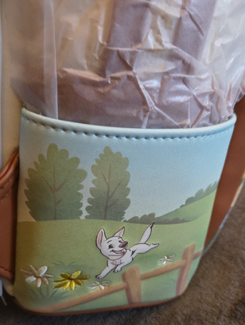Disney Loungefly Disney Dogs Farmhouse Exclusive Mini Backpack - Picture 6 of 6